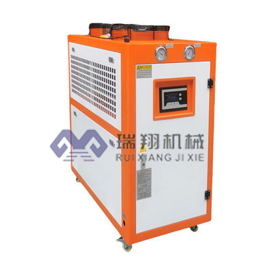 5RT Chiller de agua refrigerado por aire 65-75DB para refrigeración química farmacéutica Condensador de tubo de cobre