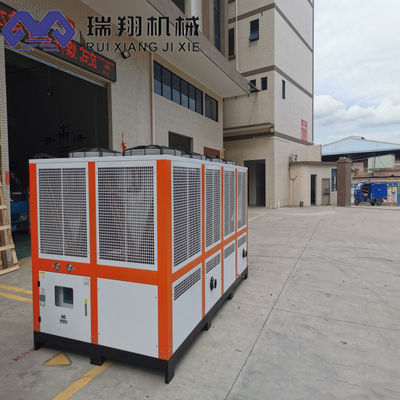 100A Chiller de tornillo refrigerado por aire de 3 fases refrigerador industrial refrigerado por agua CE Norma ISO
