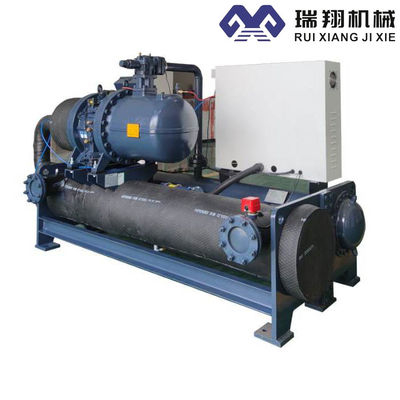 380-415V Refrigerador por tornillo refrigerado con agua 52.5kw Compresor 20-35°C Temperatura de entrada de agua de enfriamiento