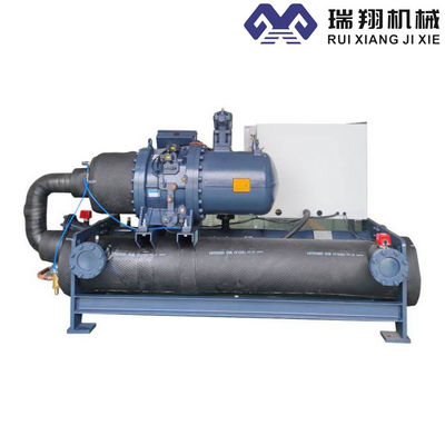 Sistema industrial de refrigeración por tornillo refrigerado con agua de 200 CV para moldeo de plástico y procesamiento químico