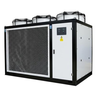Capacidad de refrigeración de 10 a 500 toneladas Chiller de agua refrigerado por aire con condensador de aleta y tubo Ideal para el rango de temperatura ambiente de 5 a 45 grados Celsius