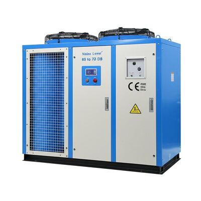 Nivel de ruido de 65 a 75 DB Enfriador de agua enfriado por aire Certificado CE ISO9001 Con bomba de 0.75KW Ideal para un control preciso de la temperatura